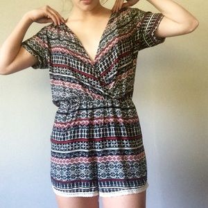 Poetry Beach Romper