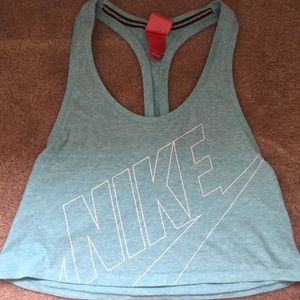 Nike racerback cotton crop top