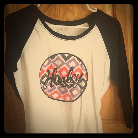 Hurley baseball tee