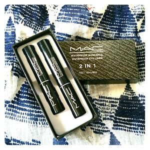 MAC waterproof mascara and liquid eyeliner