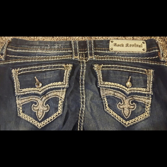 Rock revival easy Capris