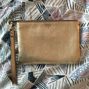 Fossil Small Leather Wristlet