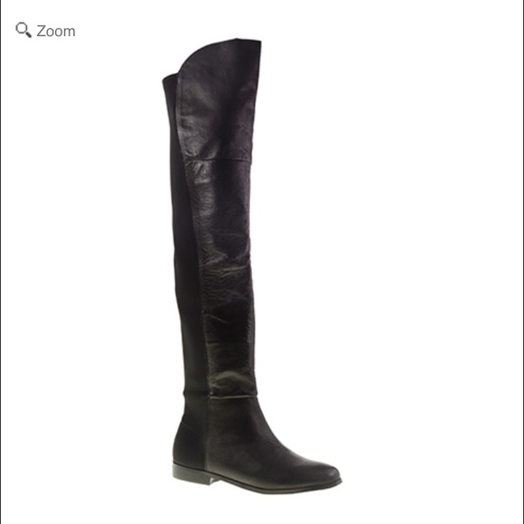 Chinese laundry Riley leather over the knee boot
