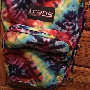Tye dye backpack