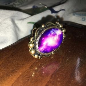 Adjustable Vintage Galaxy Ring