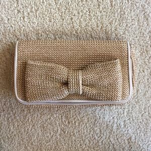 Gold Aldo Clutch