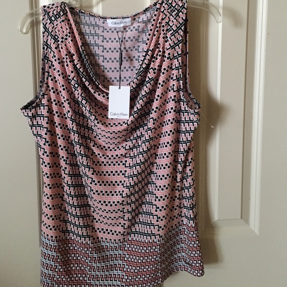 Calvin Klein NWT sleeveless Blouse