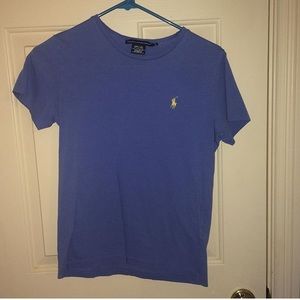 Blue polo tshirt