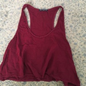 Red Crop Top