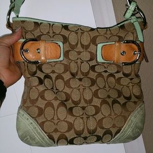 Pastel Coach Cross Body