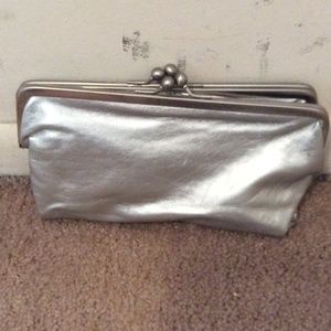 Silver  cute clutch