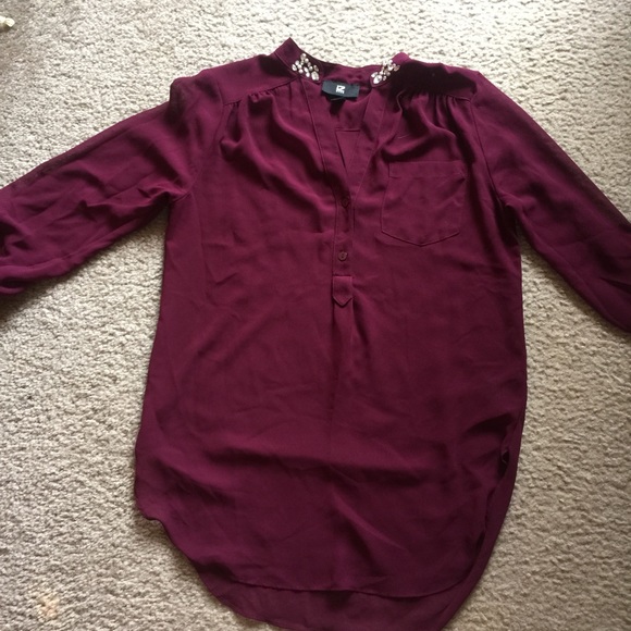 Sheer blouse