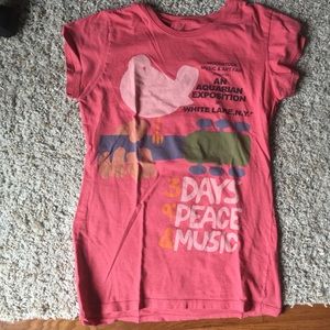 Woodstock t shirt