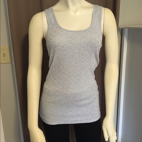 AE Blue Polka Dot Tank