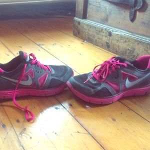 Used Hot Pink Nikes- good condition