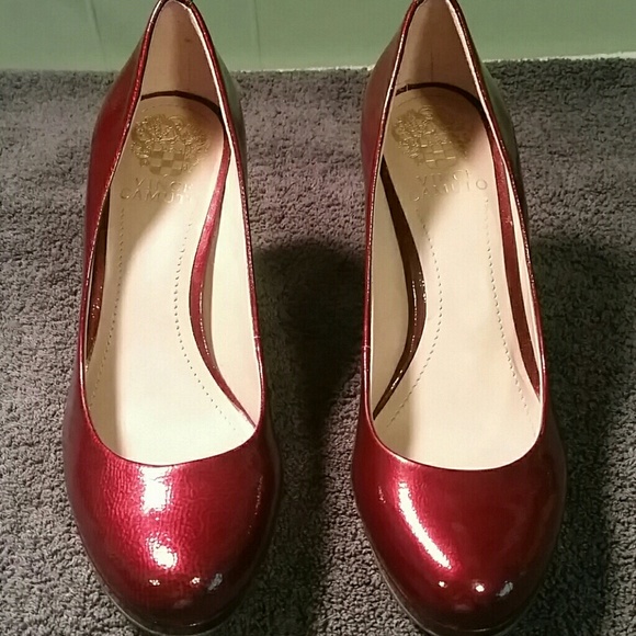Ruby red vince Camuto heels