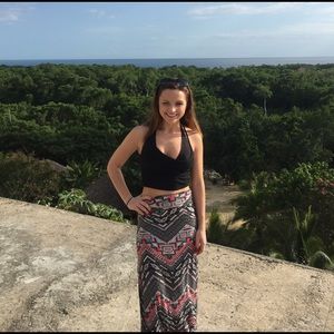 Beautiful tribal XS maxi skirt