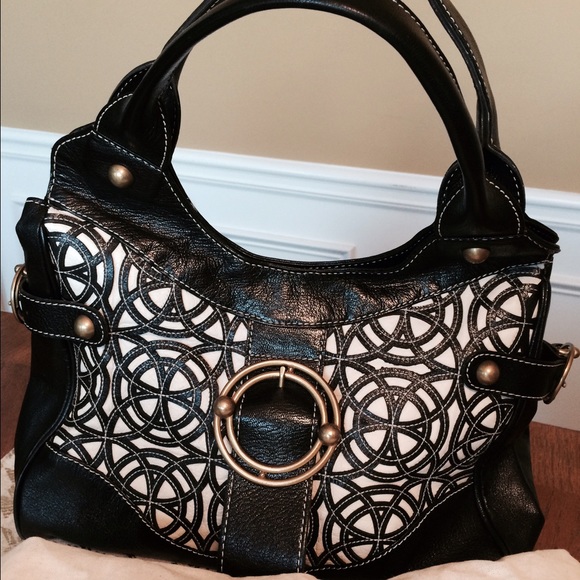 Tracy Reese Leather Shoulder Bag