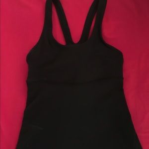 Black Crossback Tank from Lululemon !!