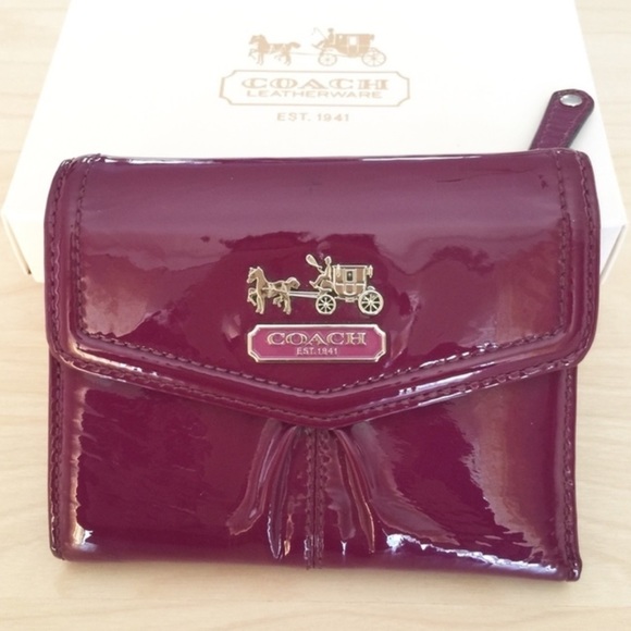 Coach Patent Leather Wallet