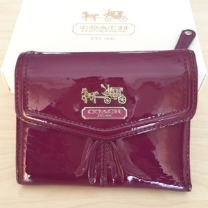 Coach Patent Leather Wallet