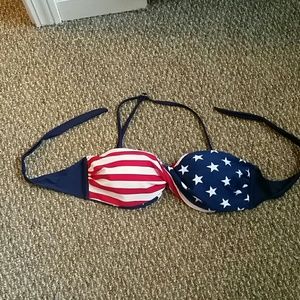 Bandeau bikini top