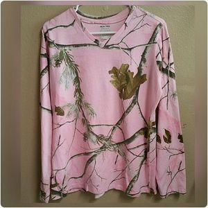 Realtree pink camo long sleeve