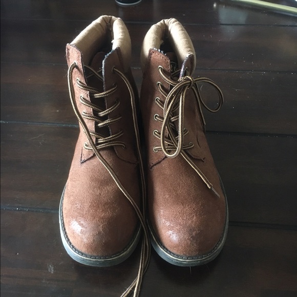 Brown Rocket Dog cuff boots