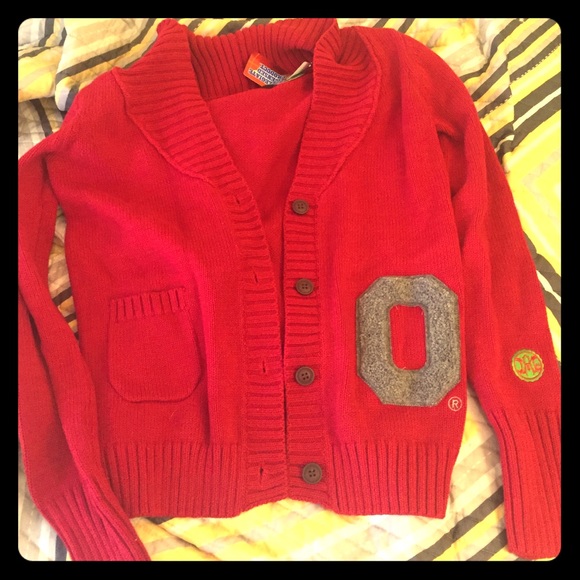 Ohio State University cardigan