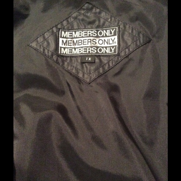 Vintage Members Only Jacket - Picture 3 of 3