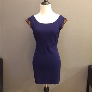 ▪️Royal blue beaded dress