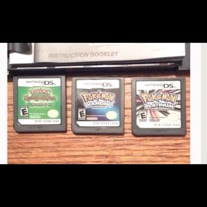 Pokemon DS games bundle 90s kid