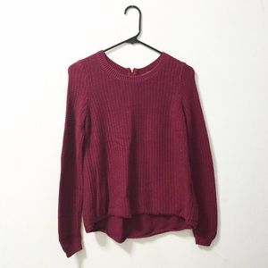 Banana Republic Sweater with a gold zipper