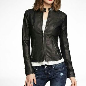 Express (minus the) leather jacket