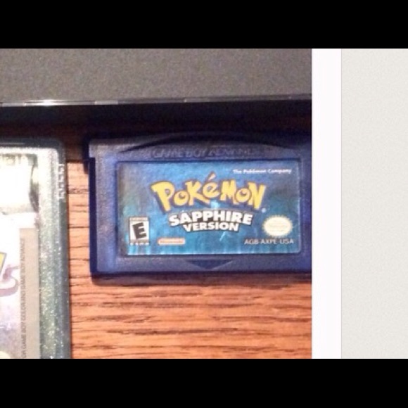 Pokemon gameboy advanced game 90s kid - Picture 1 of 1