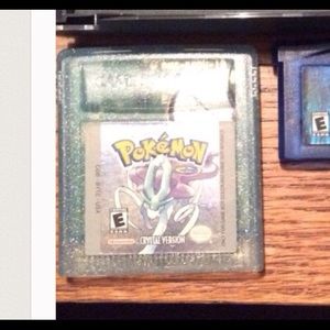 Pokemon crystal gameboy game 90s kid