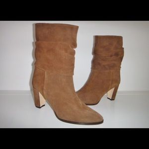 Manolo Blahnik Knight Slouchy Suede Boots