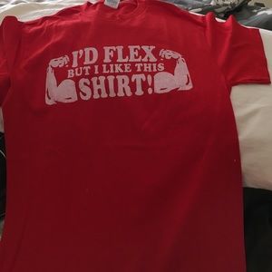 Size small red t shirt