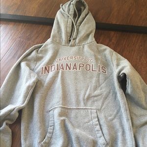 Small hooded sweatshirt