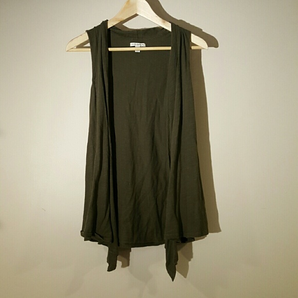American Eagle Olive Green Vest