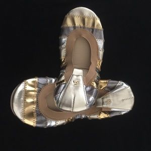 YOSI SAMRA METALLIC FLATS