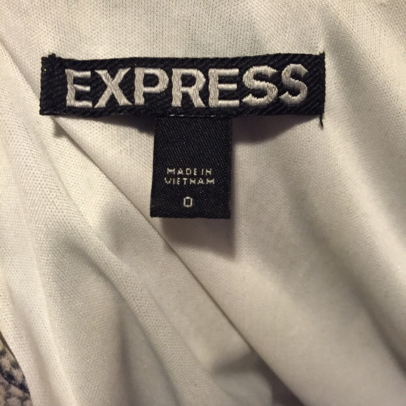 Express Snakeskin Patterned Dress - Picture 3 of 4