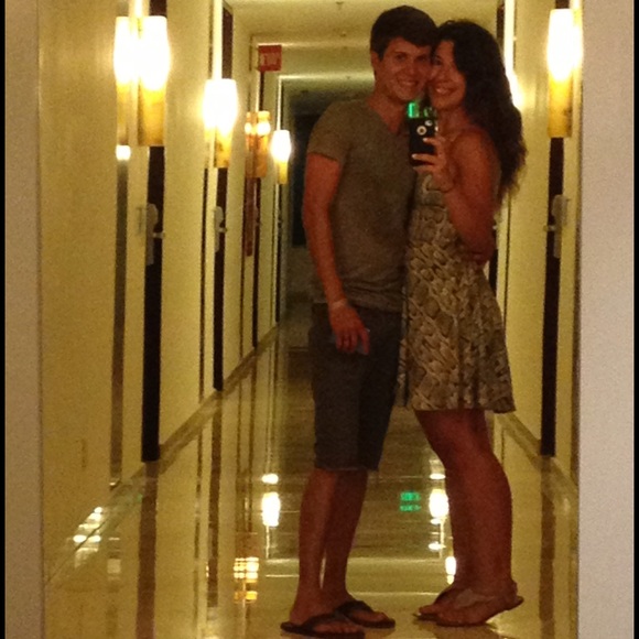 Express Snakeskin Patterned Dress - Picture 4 of 4