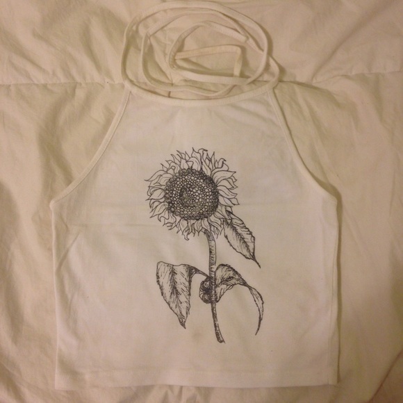 Brandy Melville Sunflower Sachi Halter