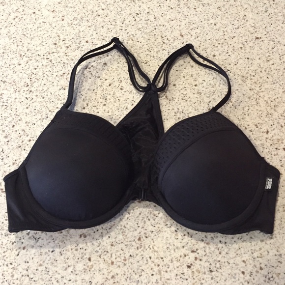 PINK Varsity Push-Up Bra