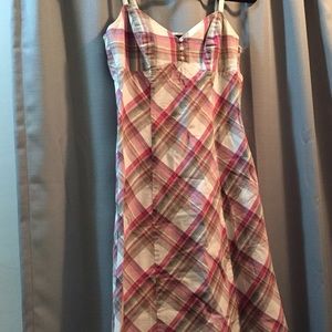 New York and Company plaid dress