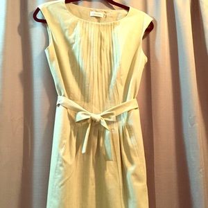 Calvin Klein mint green dress.