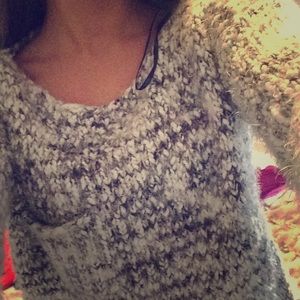 Boxy grey sweater from forever 21