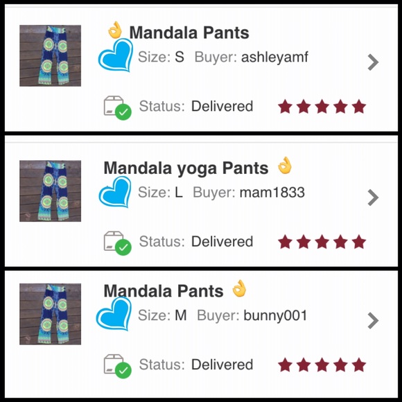 LAST ONE Mandala ༄ Yoga/Casual  Pants - Picture 6 of 8