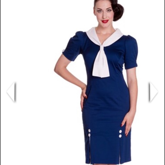 Hell Bunny nautical dress
